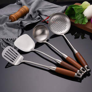 أوانٍ من خشب الورد ، صلب مقاوم للصدأ ، أعلى جودة ، أوانٍ لخادم السباغيتي ، أوانٍ منزلية - Product Image 1