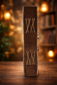 Carnet en cuir gaufré <span class=keywords><strong>Hibou</strong></span> de la Sagesse avec fermoir en laiton, journal fait main vintage, carnet de voyage, cadeau - Product Image 6