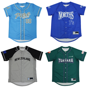 Pure Custom Solid Baseball Jersey 100% polyester gepersonaliseerd honkbalshirt Teamlogo Naamnummer Softbalshirt voor heren - Product Image 6