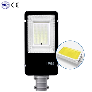 Todo en uno Solar LED Street Aluminio IP65 Impermeable con batería incorporada Control remoto para carreteras municipales - Product Image 1