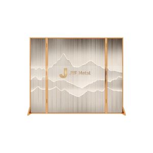 ANN9514 Custom Laser Cut Modern Coated Stainless Steel <b>Decorative</b> <b>Screen</b> Partition Beautiful Durable & Unique - Product Image 2