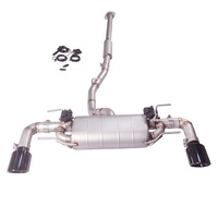 Convient pour Subaru Brz Toyota Gt86Scion Fr-S Toyota 86 2013 2.0L Kit de tuyau de silencieux d'échappement universel