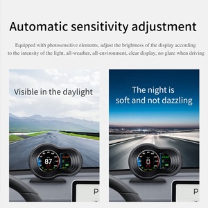 Alarmes de voiture affichage tête haute modèle <span class=keywords><strong>3</strong></span> modèle Y <span class=keywords><strong>HUD</strong></span> T9 LCD smart ECU lecteur de code de données compteur de vitesse pour voitures <span class=keywords><strong>Tesla</strong></span> - Product Image 5