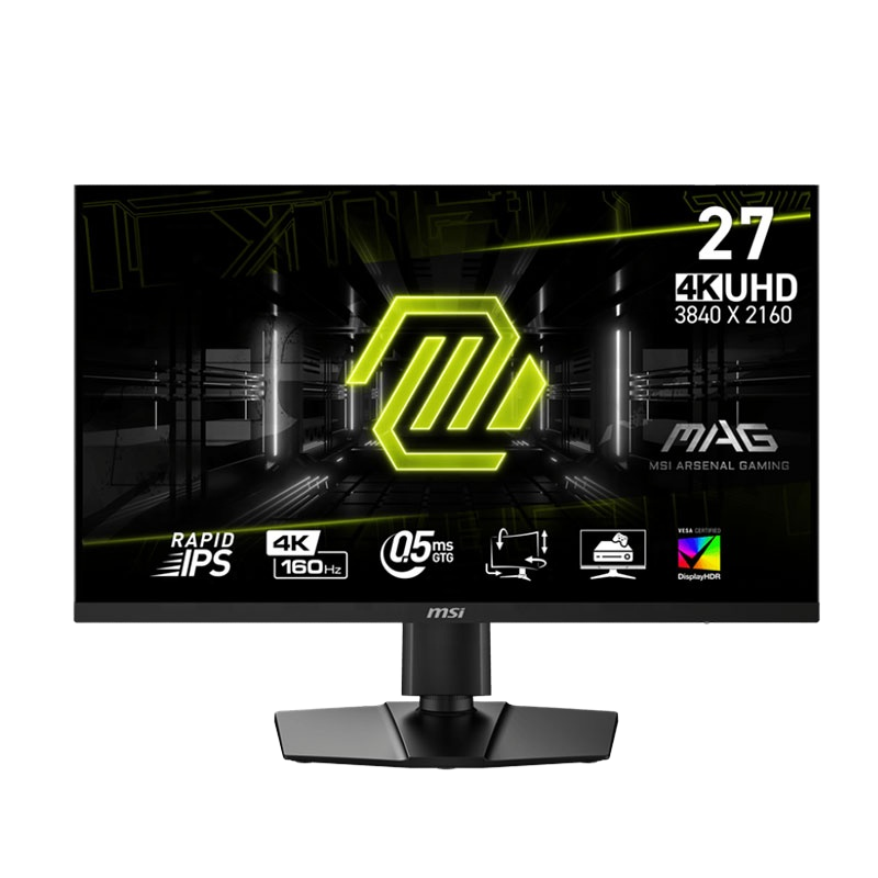 QLED 27 Inch 4K 60Hz Lcd Computer Monitor for PC Case Video