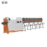 Máquina Dobladora de Barras de Acero Automática LUTENG - Programable por CNC, Procesamiento Rápido, Diseño a Prueba de Polvo para Obras de Construcción