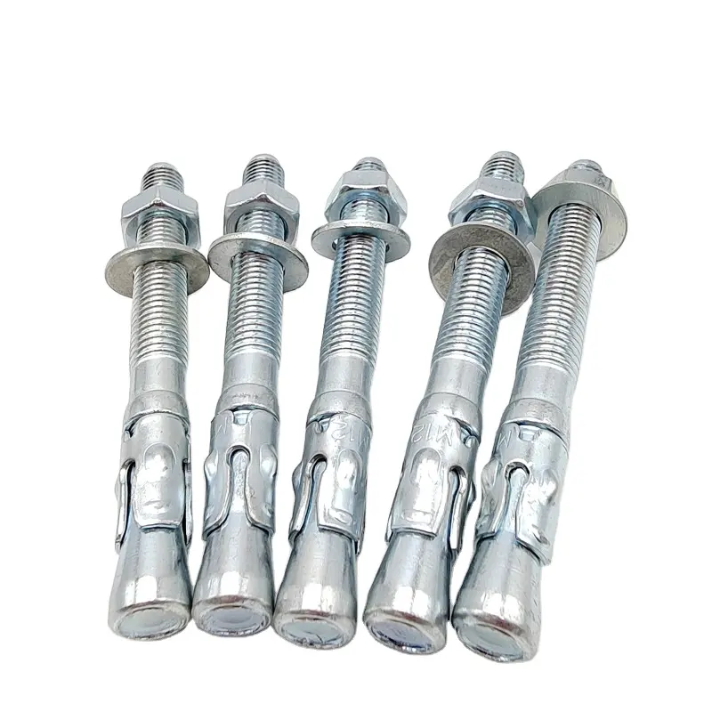 China Real Manufacturer Drop In Wedge Anchor Expansion Anchoring Bolts