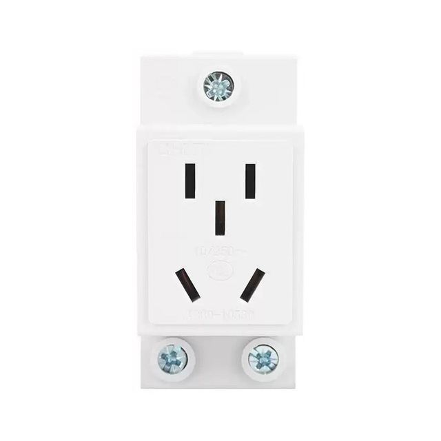 Chint AC30 Modular Circuit Breaker Rail Socket for Distribution Boxes AC30-110 3-Pin 16A 250V