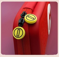 Sac à main portable en caoutchouc, étanche, antichoc et anti-poussière, style gaming, motifs 3D, avec support pliable intégré pour 2