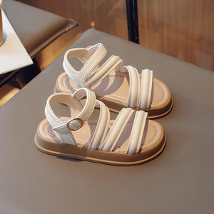 Sandales d'été pour filles 2025 – Décontractées, blanches et noires, pour bébés et petites filles – Directement de l'usine chinoise - Product Image 6