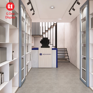 Étagères à livres haut de gamme sur mesure, design moderne pour librairie avec vitrines élégantes, éclairage LED, présentoirs artisanaux - Product Image 6