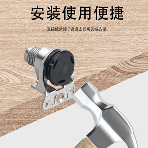 <b>Adjustable</b> Furniture <b>Leg</b> Zinc Alloy Heavy Duty Cabinet <b>Table</b> Support With Anti Slip Pad For Uneven Floor - Product Image 5
