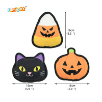 Jouet en peluche grinçant pour chien, nouveau design amusant sur le thème d'Halloween, doux et moelleux, avec sonnette, vente en gros personnalisée par le fabricant Famipet