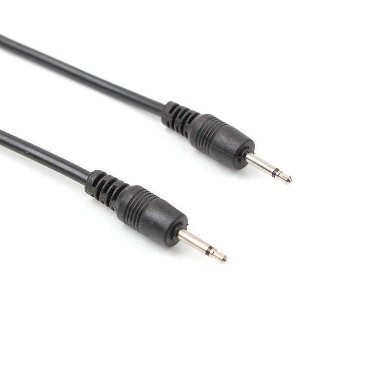 Câble AUX jack audio couleur mâle vers mâle, jack de 2.5mm à 2.5mm