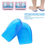 Rehausseurs de talon en gel de bonne qualité pour la correction des jambes et l'augmentation de la taille, semelles intérieures avec coupelles de talon en silicone, inserts de chaussures pour rehausser la taille