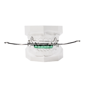 Plaque d'expansion orthodontique dentaire amovible en acrylique avec vis d'expansion - Product Image 3