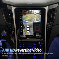 Écran OLED 10,4 pouces Android DSP 2DIN pour Sonata 2011-2015 Stéréo GPS Carplay Autoradio Lecteur multimédia vidéo Navigation