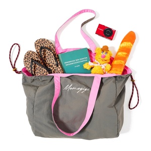 Custom Reversible Color‑Block <b>Canvas</b> Tote <b>Bag</b> Water Resistant <b>Large</b> Capacity Multi‑Purpose Shoulder Hand <b>Bag</b> - Product Image 2