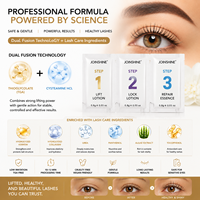 Kit de rehaussement de cils à la cystéamine de qualité supérieure, système de réparation des liaisons pour les yeux sensibles, boucles de cils saines, fourniture professionnelle pour salons, OEM ODM