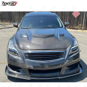 Pare-chocs en fibre de carbone style IPL, pare-chocs avant en fibre de carbone avec becquet avant pour <span class=keywords><strong>Infiniti</strong></span> <span class=keywords><strong>G37</strong></span> Coupé 2007-2013 - Product Image 6
