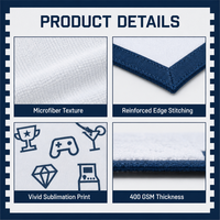 Serviette de sport rafraîchissante instantanée, super absorbante et respirante, pour le cou, idéale pour le golf, le tennis, le camping en plein air, la randonnée et le trekking