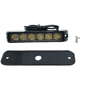 Nouveau phare de signalisation d'urgence à 6 LED, clignotant, 12V/24V, température de couleur 6000K, pour remorque, phares LED