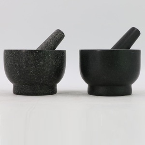 גרניט טבעי אבן גרניט בגודל גדול בגודל גדול ומלט pestle - Product Image 1