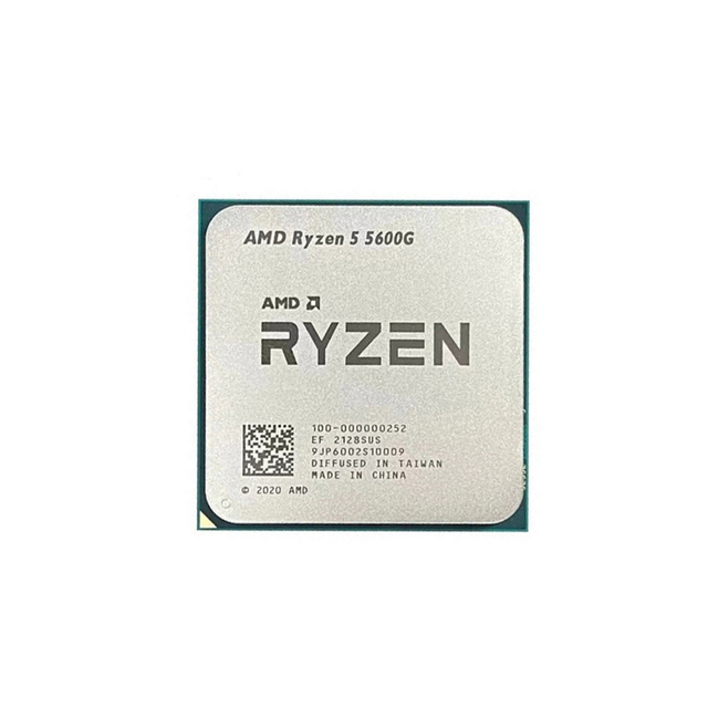 5 5600G 6-Core 12-Thread Zen3 Apu 3.9GHz Am4 Socket Desktop Cpu Radeon Vega 7 Graphics 65W for Pc Workstation Build