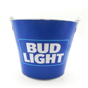Seau à glace en métal galvanisé de 5l, 1 unité, refroidisseur, Table de bar, seau de bière avec ouvre-bouteille - Product Image 3