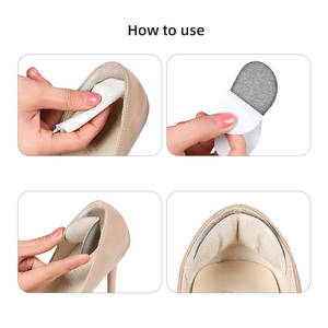 Protector de Talones Autoadhesivo para Hombres y Mujeres, Almohadillas para el Talón que Evitan el Deslizamiento, el Rozamiento, las Ampollas y el <span class=keywords><strong>Dolor</strong></span> de Pies, Mejoran el Ajuste <span class=keywords><strong>del</strong></span> Calzado - Product Image 5