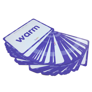 Cartes Flash <span class=keywords><strong>d</strong></span>écoratives avec des animaux, pour enfants, personnalisées, <span class=keywords><strong>d</strong></span>'apprentissage éducatif, Standard - Product Image 3