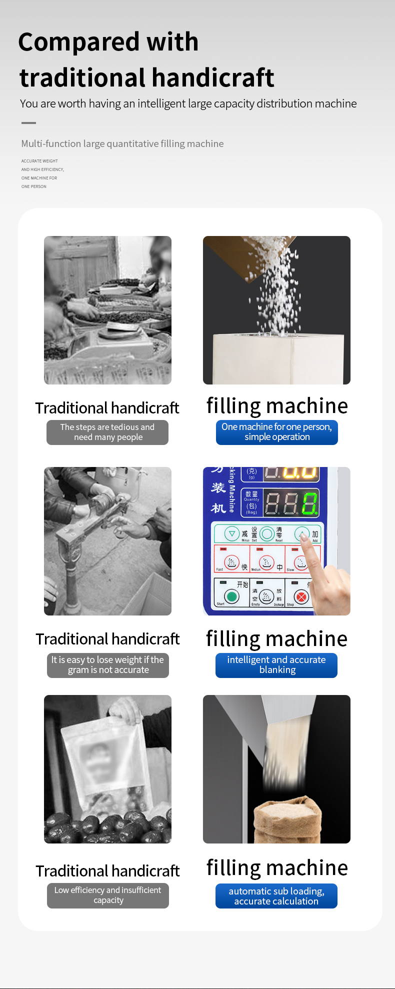 2021latest durable and efficient working spice powder automatic electric sealing and filling machine
