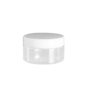 Bocaux en plastique transparent pour crème cosmétique PET de 60 ml, 80 ml, 100 ml, 150 ml, 250 ml, 500 ml, 8 oz avec couvercles, pot en plastique pour crème et pommade - Product Image 2