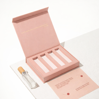 Boîte d'échantillons de parfum personnalisée Lionwrapack, coffret de découverte de parfums de luxe, emballage de coffret cadeau à 5 compartiments
