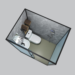 Solución de <span class=keywords><strong>Baño</strong></span> <span class=keywords><strong>Prefabricada</strong></span> Personalizable para Apartamentos, Construcción Duradera - Nicho de Ducha Superior - Product Image 2