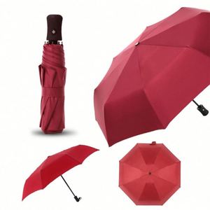Promotional Folding <b>Windproof</b> Rain Parapluies <b>Umbrella</b> with Logo Custom Adults Travel Automatic Advertising <b>Umbrellas</b> - Product Image 1