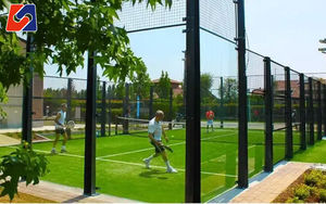 Terrain de paddle-tennis/<span class=keywords><strong>padel</strong></span> mobile Century Star Steel, amovible, portable, <span class=keywords><strong>construction</strong></span> facile - Product Image 3