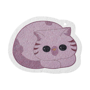 Cute Cat Shaped Car Air Freshener Hanging Deodorizer For Car Interior With String Wood Pulp Cotton Material - Product Image 5