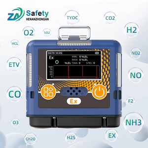 Dễ cháy độc hại không gian hạn chế Hydrogen Chloride HCL dễ cháy xách tay đa 4 Gas Detector - Product Image 4