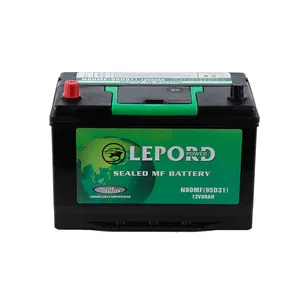 12V 70Ah Bảo Trì Miễn Phí Xe Pin Năng Lượng Xe Pin N70 Auto Car Battery