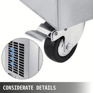 Sihao Factory Direct Sale New Hand Crank Ice Cream Maker Street Food Mini Fry Roll Máquina de helados para pequeñas empresas - Product Image 2