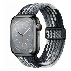 สายนาฬิกาแบบถักไนล่อนหัวเข็มขัดแม่เหล็กสำหรับ Apple Watch S11 - Product Image 6