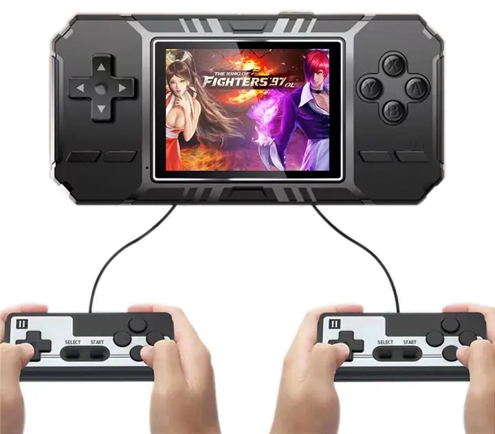 Supporta 2 giocatori Mini Console di gioco portatile integrata 520 FC Arcade Game telecomando maniglia S8 lettore di giochi portatile