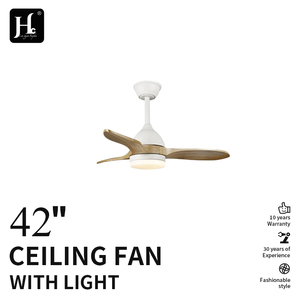 42-inch Scandinavian-style decorative ceiling <b>fan</b>, 3-blade lightweight <b>fan</b>, DC brushless wooden ceiling <b>fan</b> with <b>remote</b> <b>control</b> - Product Image 2