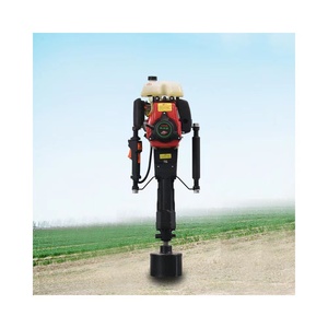 Pour l'installation de <span class=keywords><strong>pieux</strong></span> hélicoïdaux de verger, pilote de pieu vibrant à essence portable - Product Image 4
