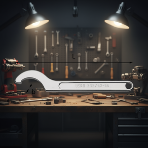 Llave de boca abierta 282 Tamaño 212/62-55 Para uso mecánico - Product Image 3