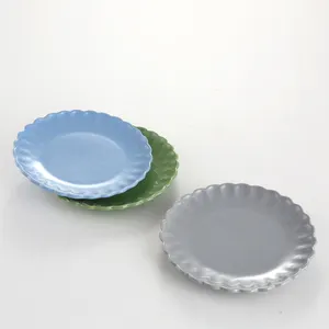 Custom Verschillende Kleur Keramische Platte Platen Keukengerei