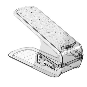 Adjustable Double Layer <b>Shoe</b> Rack Transparent Plastic Storage Solution For Household <b>Shoe</b> Organizer - Product Image 5