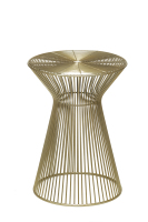 Meilleure qualité forme et taille personnalisées dernier matériau de fil fantaisie décoration en métal décoration unique de la maison table d'appoint