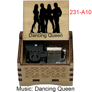 <span class=keywords><strong>Caja</strong></span> de Música de Madera Dancing <span class=keywords><strong>Queen</strong></span> al por Mayor, 18 Notas, Mecanismo de Cuerda, Lindo Regalo de Cumpleaños o Festival para Amigos y Familiares - Product Image 4