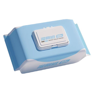 กระดาษชำระแบบเปียก OEM 80 แผ่น แบบใช้แล้วทิ้งในโถสุขภัณฑ์ สำหรับทำความสะอาดในครัวเรือน - Product Image 1